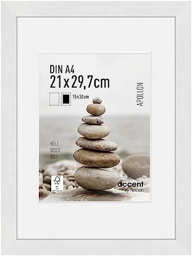 Nuotraukų rėmelis Nielsen Design Nielsen Apollon baltas 21x29,7 medis DIN A4 8988047