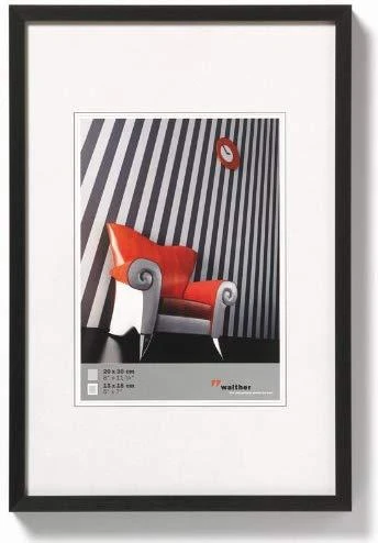 Nuotraukų rėmelis walther design AJ030B Chair 20x30cm aliuminio juodas
