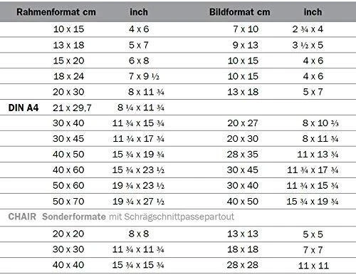 Nuotraukų rėmelis walther design AJ030S Chair 20x30cm aluminio, sidabrinis