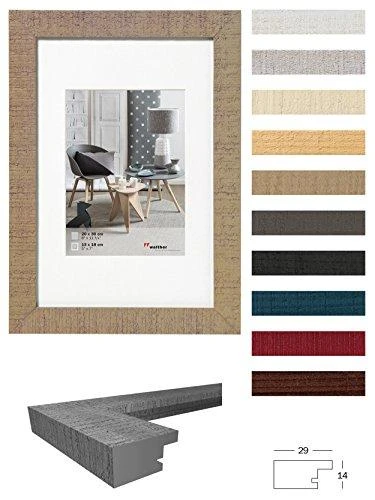 Nuotraukų rėmelis Walther Home DIN A4 21x29,7 Medinis smėlio spalvos HO130C
