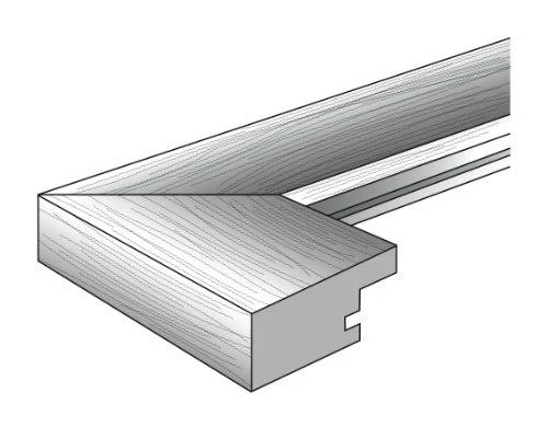 Nuotraukų rėmelis walther design HO440C Home 40x40cm medinis, rusvas