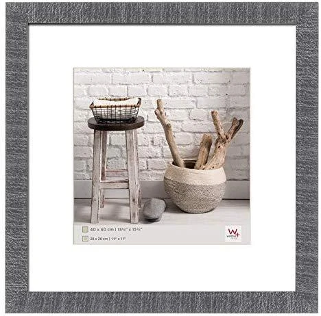 Nuotraukų rėmelis walther design HO440D Home 40x40cm medinis, pilkas