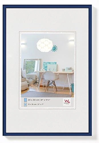 Nuotraukų rėmelis walther design KV040L New Lifestyle 30x40cm mėlynas
