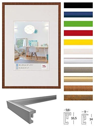 Nuotraukų rėmelis walther design KV040S New Lifestyle 30x40cm sidabrinis
