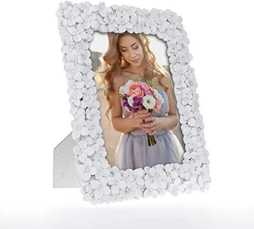 Nuotraukų rėmelis ZEP Blumen 15x20 dervos portretas baltas EE9468