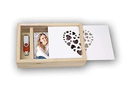 ZEP Love Box USB 13x18 mediena nuotraukoms ir lazda CZ1257