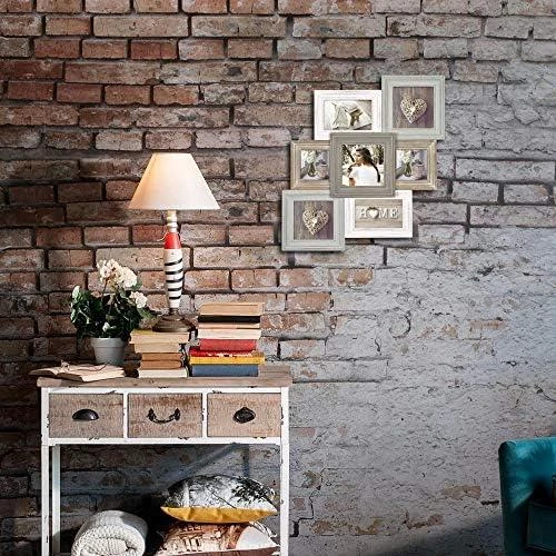 Medinis nuotraukų rėmelis ZEP Airolo Gallery 7 nuotraukoms TY381