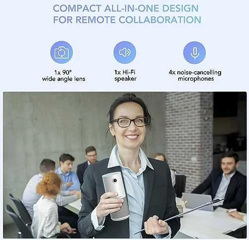 Logitech Connect, Video konferencijų sistema/ Full HD 1080p/nešiojama/USB/Skype for Business/Compatible Cisco