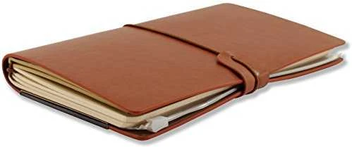 Peter Pauper Press Notebook Voyager Walnut