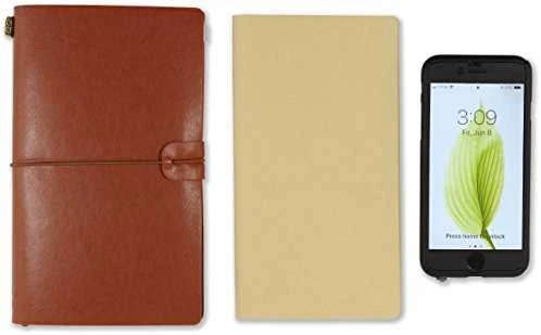 Peter Pauper Press Notebook Voyager Walnut