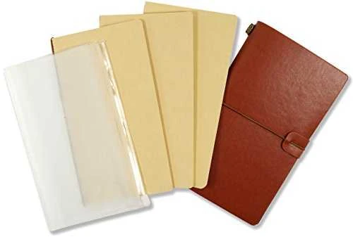Peter Pauper Press Notebook Voyager Walnut