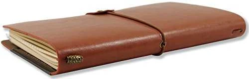Peter Pauper Press Notebook Voyager Walnut