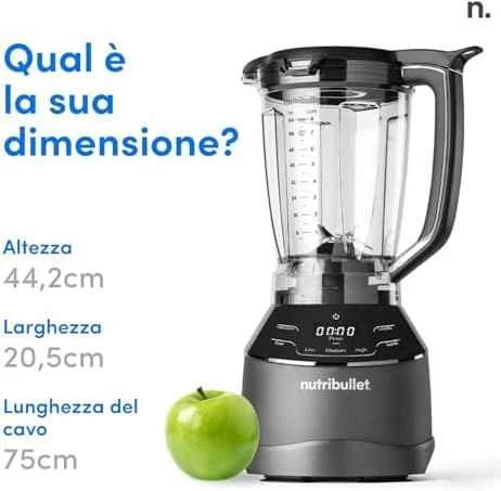 Kokteilių plaktuvas Nutribullet NBF580B, juoda