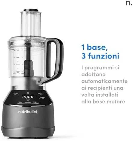 Kokteilių plaktuvas Nutribullet NBF580B, juoda