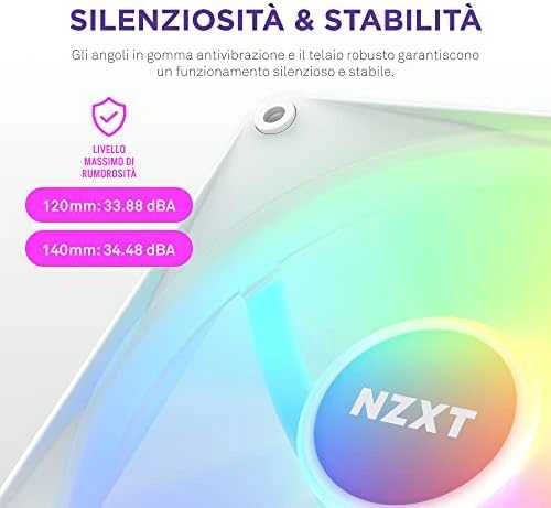 „Nzxt F140 RGB Core“ ventiliatorius (RF-C14SF-W1)