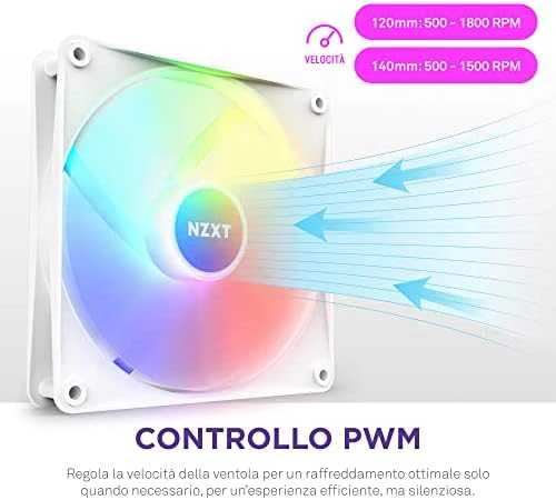 „Nzxt F140 RGB Core“ ventiliatorius (RF-C14SF-W1)