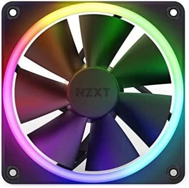 NZXT F140 RGB ventiliatorius su šviečiančiu valdymo žiedu