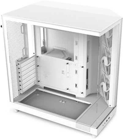 NZXT H6 Flow midi bokšto baltas kompiuterio korpusas