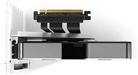 NZXT vertikalios vaizdo plokštės tvirtinimo kronšteinas NZXT (PCIE 4.0) balta