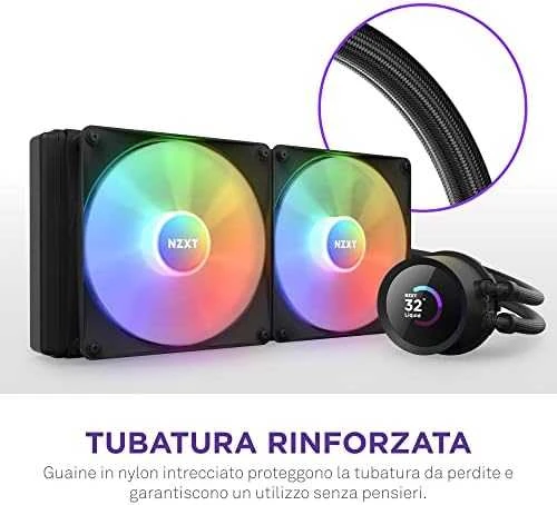 NZXT CPU vandens aušinimas Kraken 280 RGB LCD