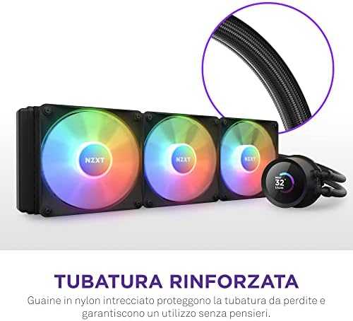 NZXT CPU vandens aušinimo Kraken 360 RGB LCD