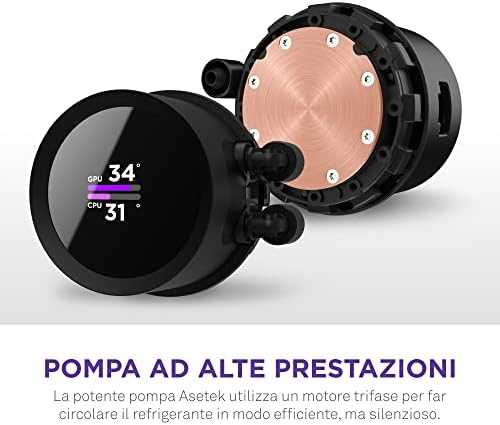 NZXT CPU vandens aušinimo Kraken 360 RGB LCD