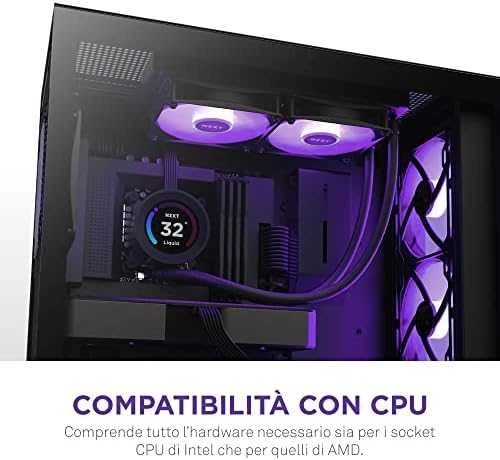 NZXT CPU vandens aušinimo Kraken Elite 240 RGB LCD