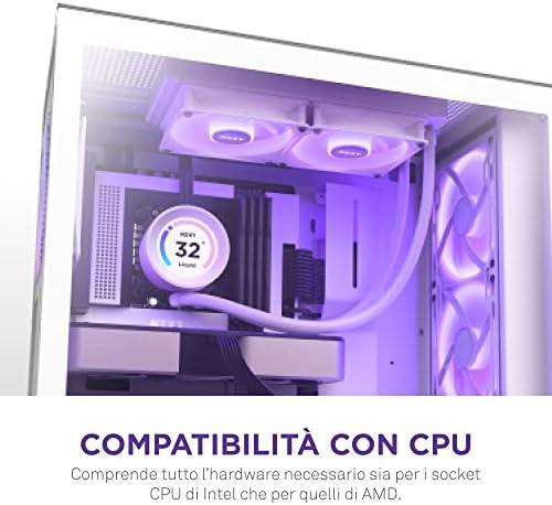 NZXT CPU vandens aušinimas Kraken Elite 240 RGB LCD Baltas