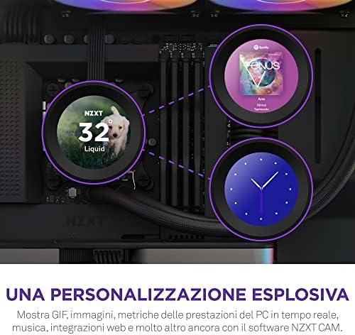 NZXT CPU vandens aušinimo Kraken Elite 280 RGB LCD