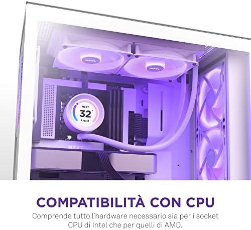 NZXT CPU vandens aušinimas Kraken Elite 280 RGB LCD Baltas