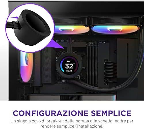 NZXT CPU vandens aušinimo Kraken Elite 280 RGB LCD