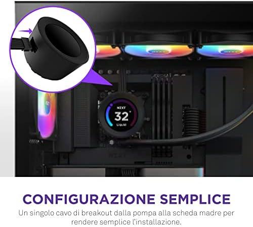 NZXT CPU vandens aušinimo Kraken Elite 360 RGB LCD
