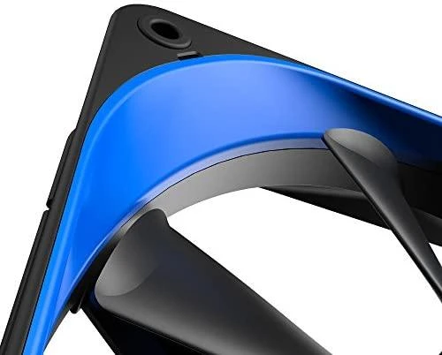 Aušintuvo apdailos žiedas NZXT AER TRIM P140 mėlynas 2 vnt.
