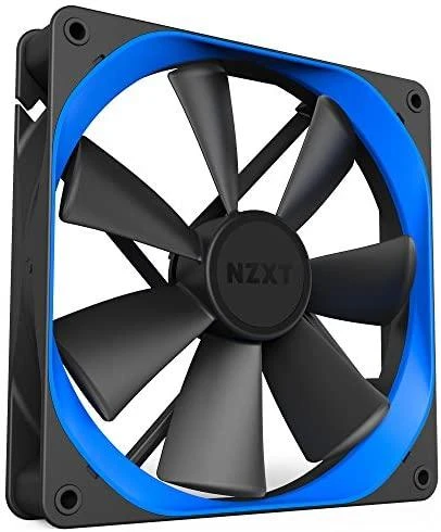 Aušintuvo apdailos žiedas NZXT AER TRIM P140 mėlynas 2 vnt.