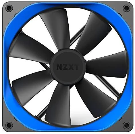 Aušintuvo apdailos žiedas NZXT AER TRIM P140 mėlynas 2 vnt.