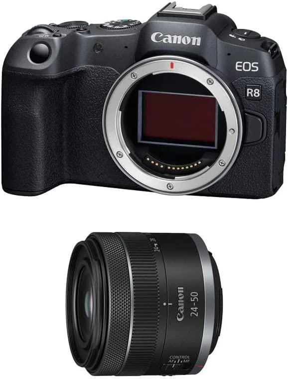 Canon EOS R8 + RF 24-50mm IS STM (Juodas)