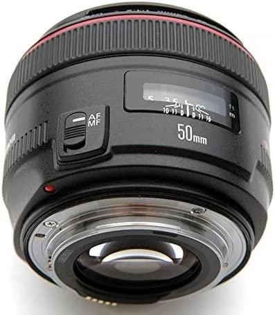 Objektyvas Canon EF 50mm f/1.2L USM SLR Juoda