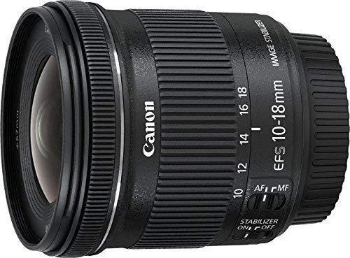 Canon EF-S10-18ISSTM „Ultra“ platus objektyvas Juoda