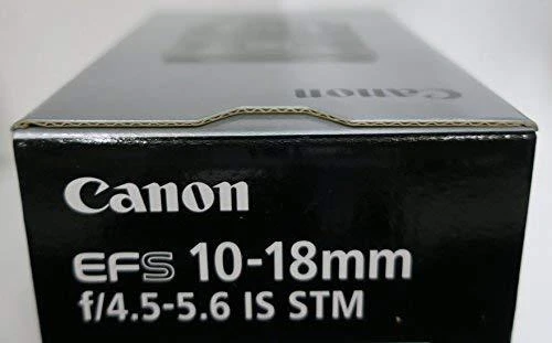 Canon EF-S10-18ISSTM „Ultra“ platus objektyvas Juoda