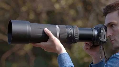 „Canon RF 800mm F11 IS STM“ objektyvas