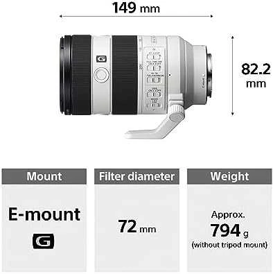 Objektyvas Sony FE 70-200mm F4 Macro G OSS II | (SEL70200G2)