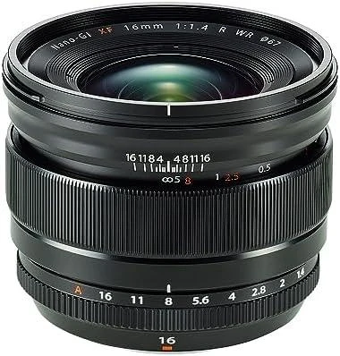 Fujifilm Objektyvas Fujinon XF16mm F2.8 R WR juodas