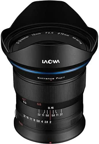 Objektyvas Laowa D-Dreamer 15 mm f/2.0 Zero-D skirtas Nikon Z