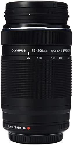 Objektyvas Olympus M.Zuiko 75-300mm F4.8-F6.7 (Juodas) II