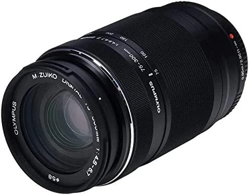 Objektyvas Olympus M.Zuiko 75-300mm F4.8-F6.7 (Juodas) II