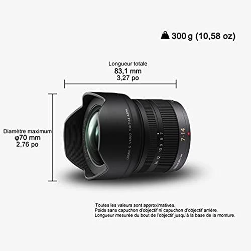 Objektyvas Panasonic Lumix 7-14mm F/4.0 G Vario H-F M-FT