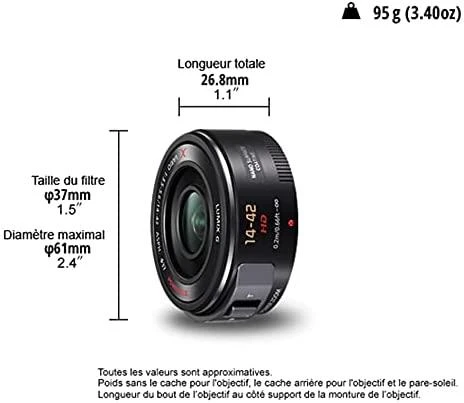 Objektyvas Panasonic Lumix 14-42mm f/3.5-5.6 G X Vario PZ