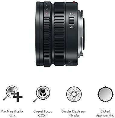 Objektyvas Panasonic Lumix 15mm F/1.7 Leica DG Summilux (Sidabrinis)
