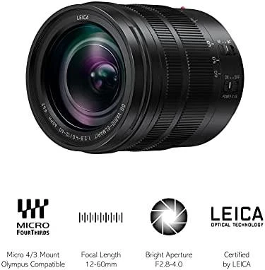Objektyvas Panasonic Lumix 12-60mm F/2.8-4.0 Leica DG Vario Elmarit ASPH POWER OIS be dėžutės