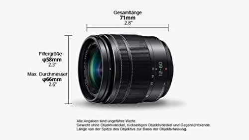 Objektyvas Panasonic Lumix Vario 12-60mm f/3.5-5.6 G Power OIS Asph be originalios dėžutės